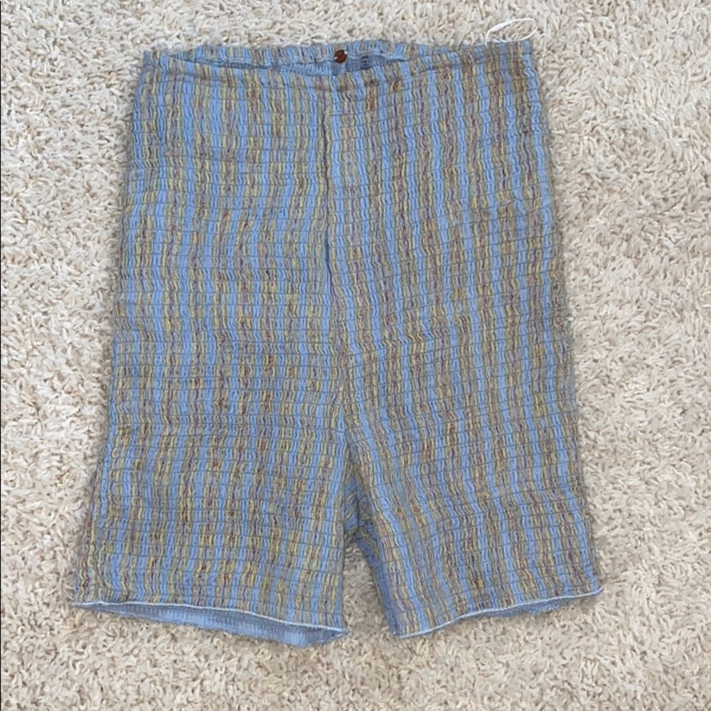 free people striped shorts